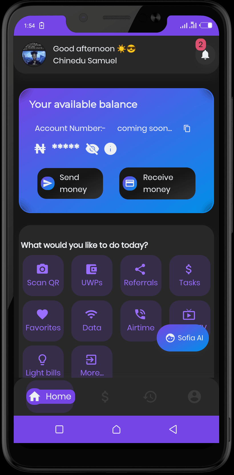 SubWavvy early prototype interface